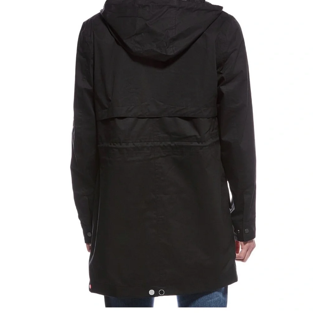 Hunter Men's Black Raincoat - Picture 3 of 5